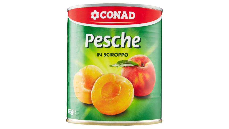Le Conserve della Nonna, pesche allo sciroppo