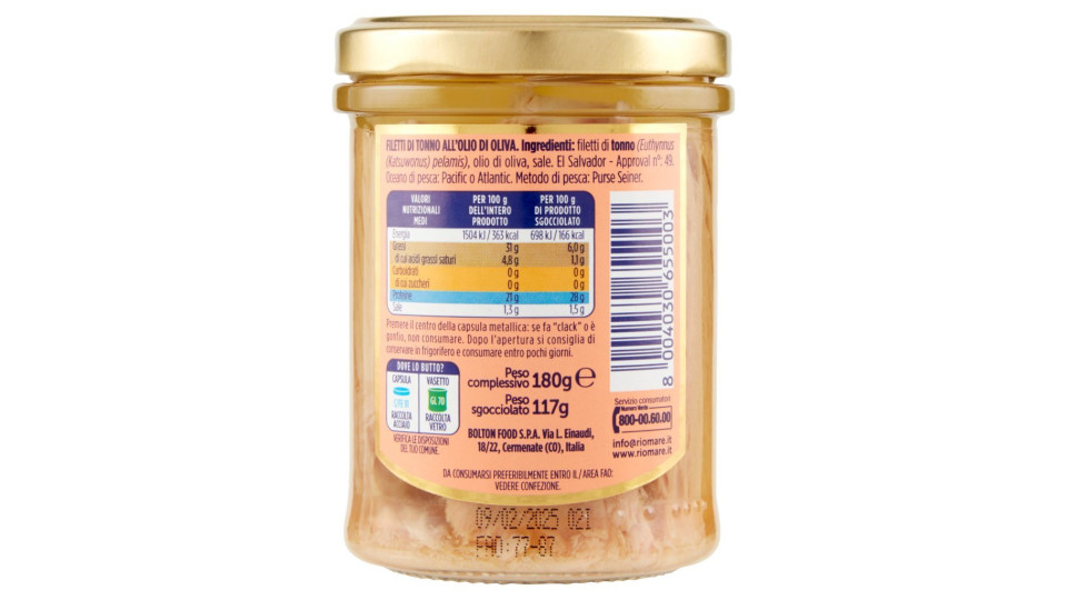 Rio Mare Tonno All'Olio Di Oliva 3 X
