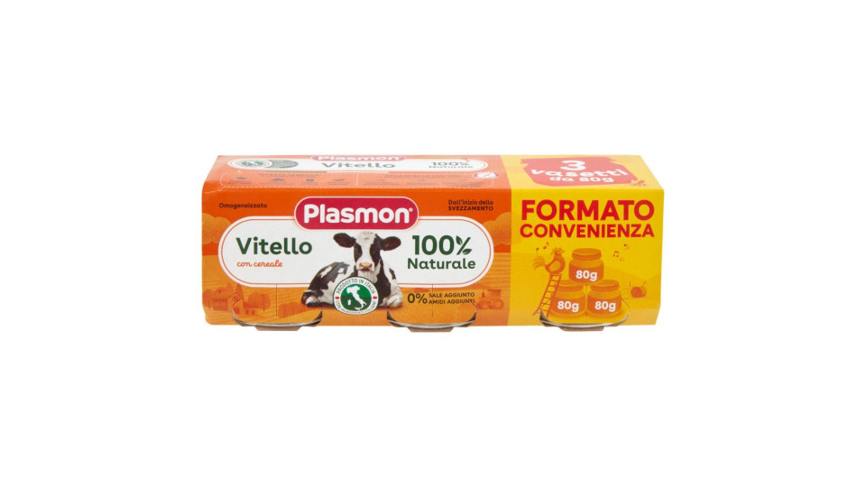Plasmon, omogeneizzato di vitello