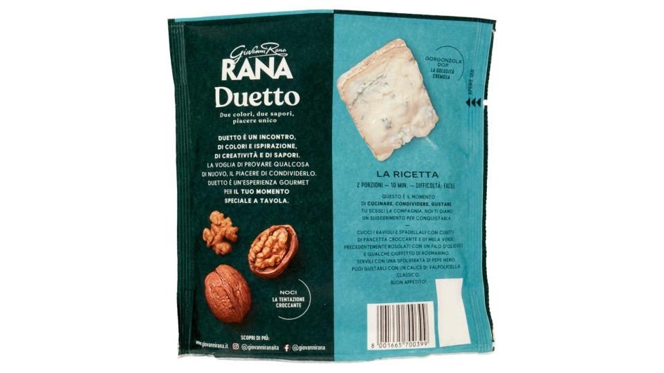 Giovanni Rana Duetto Noci in pezzi - Gorgonzola D.O.P.