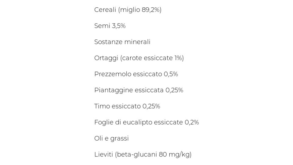 Vitakraft, pappagallini ondulati Premium Menu