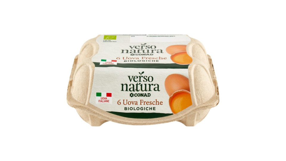 6 Uova Fresche Biologiche