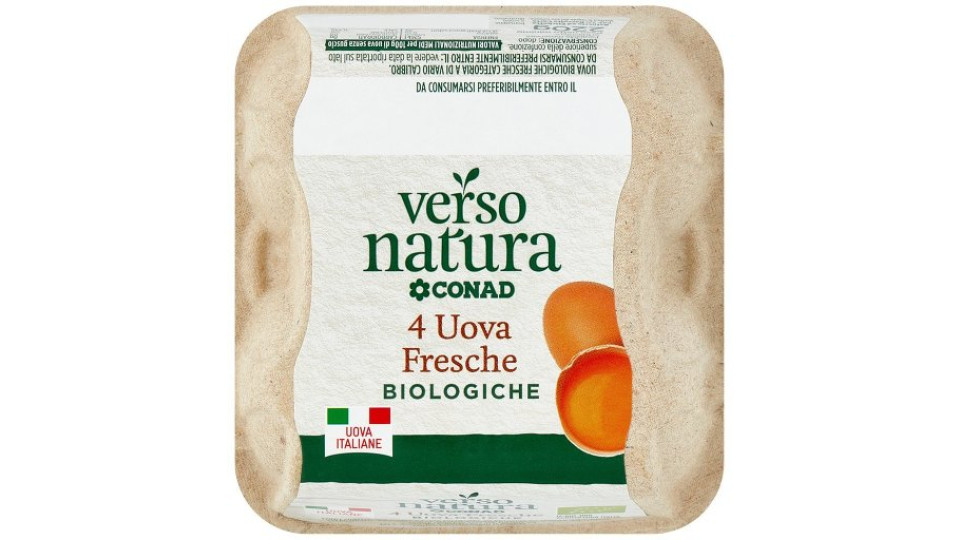 4 Uova Fresche Biologiche