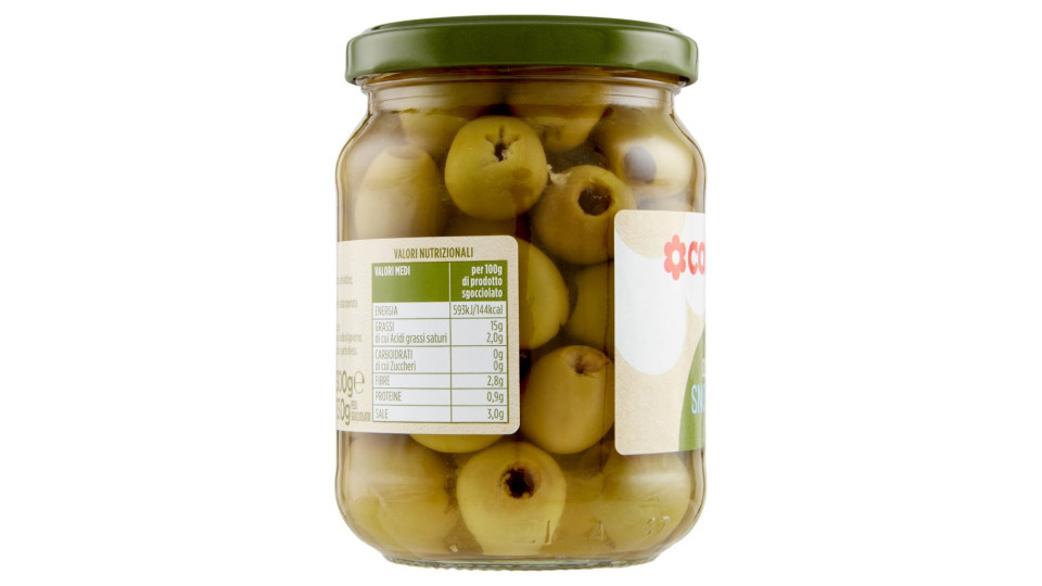 Olive Verdi Snocciolate in Salamoia