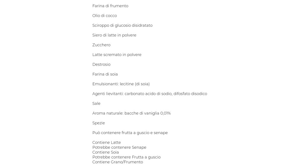 Wafer con Crema alla Vaniglia