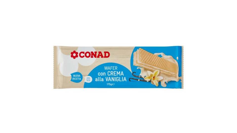 Wafer con Crema alla Vaniglia