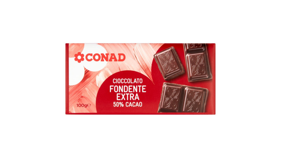 Cioccolato Fondente Extra 50% Cacao