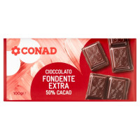 Cioccolato Fondente Extra 50% Cacao