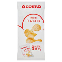 Patatine Classiche 6 x 25 g