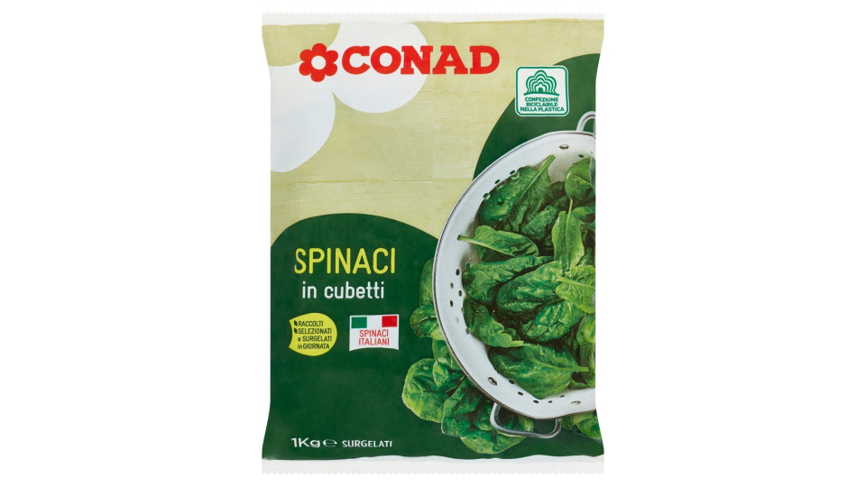 Spinaci in Cubetti Surgelati