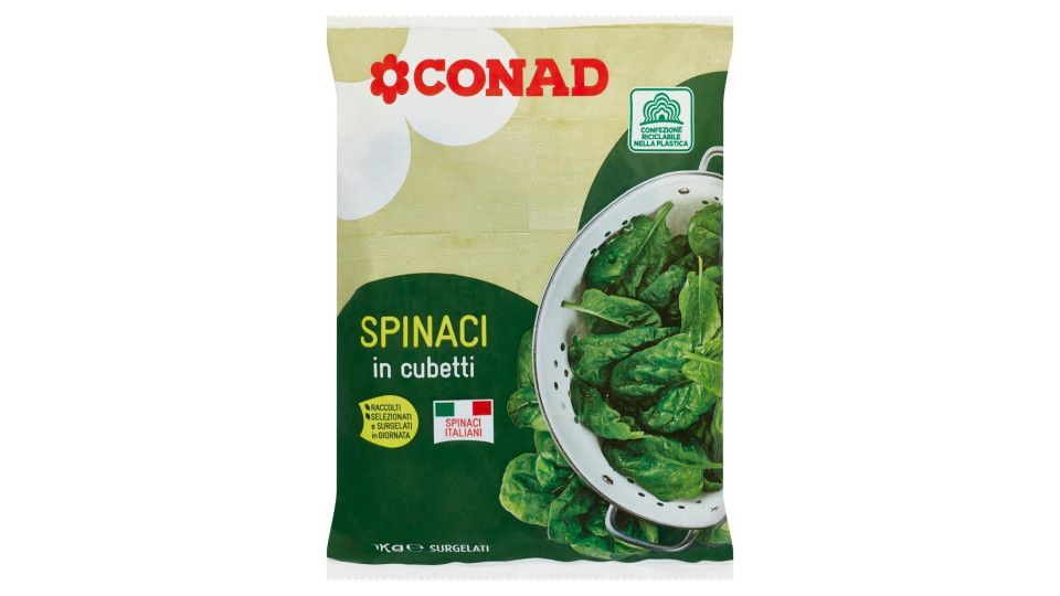 Spinaci in Cubetti Surgelati