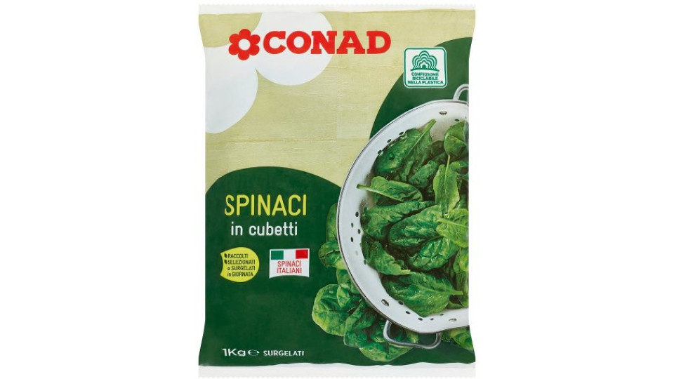 Spinaci in Cubetti Surgelati