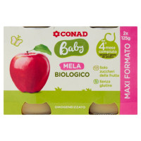 Baby Mela Biologico Omogeneizzato 2 x 125 g