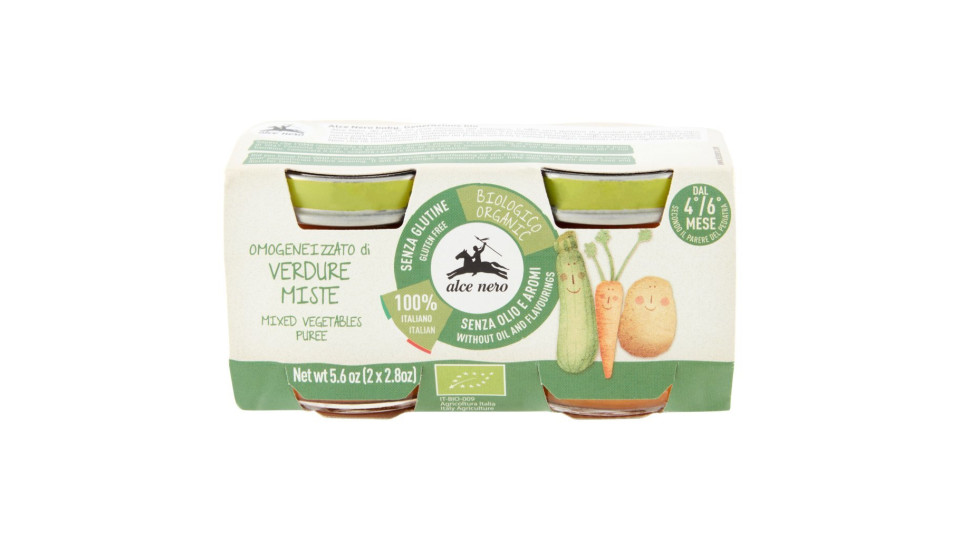 Omogeneizzato di Verdure Miste 2 x 80 g
