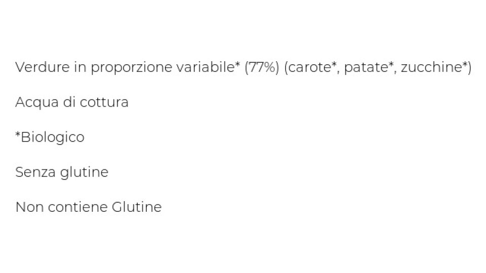 Omogeneizzato di Verdure Miste 2 x 80 g