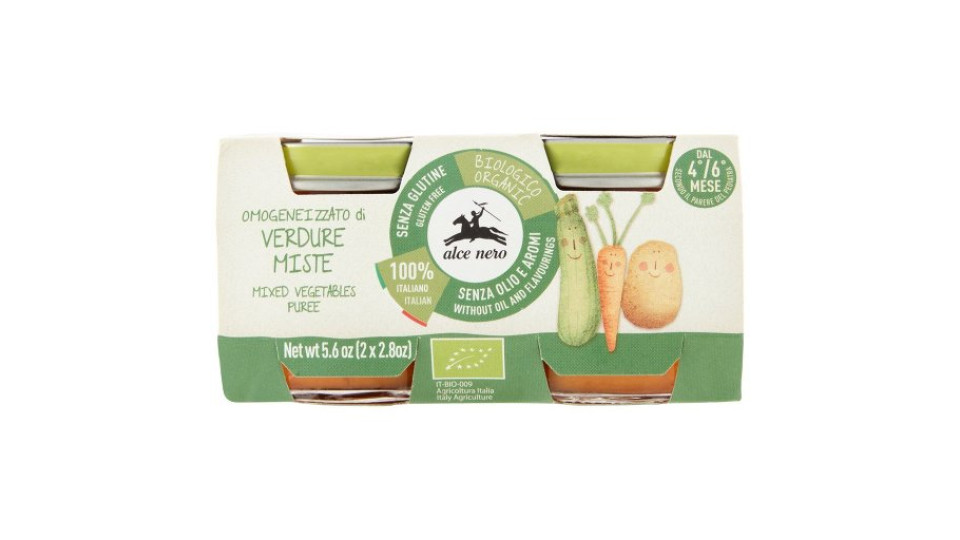 Omogeneizzato di Verdure Miste 2 x 80 g