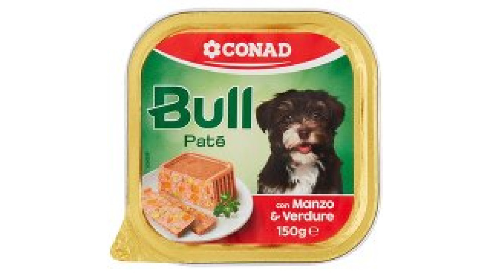 Bull Patè con Manzo & Verdure