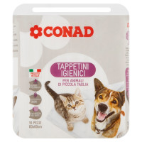 Tappetini Igienici per Animali di Piccola Taglia 60x60cm 10 Pz