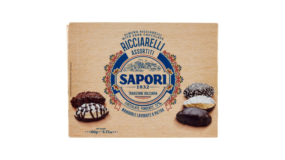 Sapori Ricciarelli Cioccolato Fondente