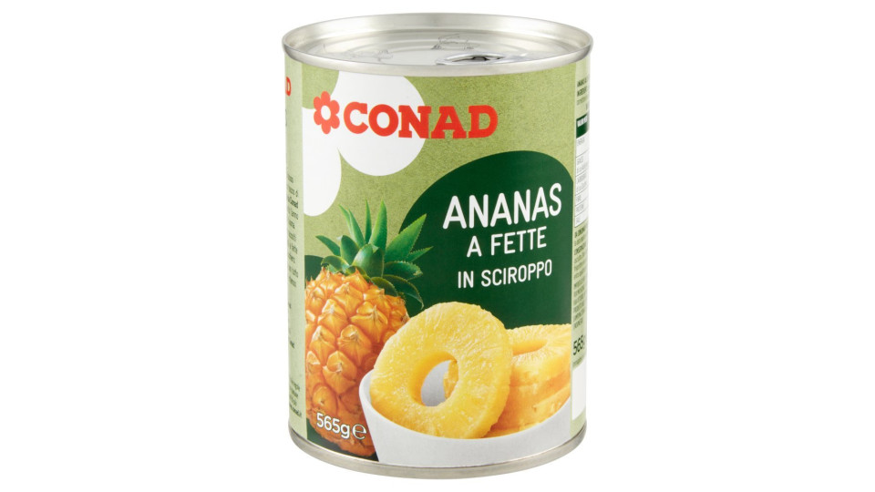 Esselunga, ananas a fette allo sciroppo