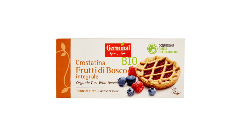 Bio Crostatina Frutti di Bosco Integrale