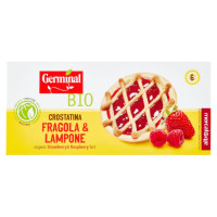 Bio Crostatina Fragola Lampone con Grano Kamut