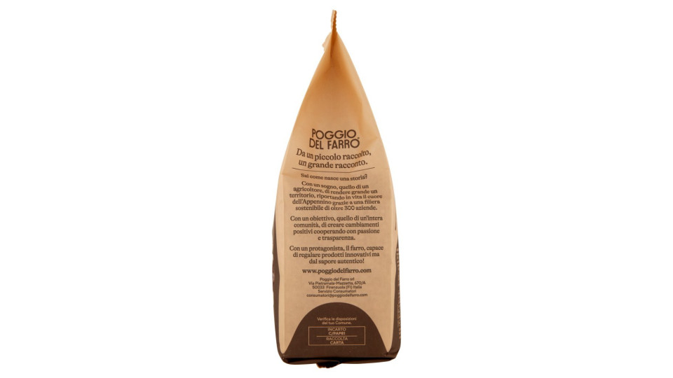 Poggio del Farro, farro soffiato bio al cioccolato