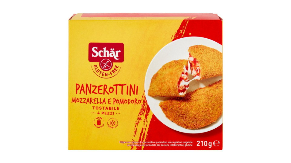 Schär, Bontà d'Italia panzerottini mozzarella & pomodoro senza glutine surgelati conf. 