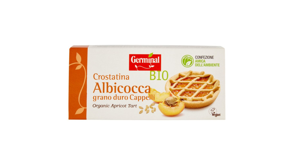 Germinal, Bio Crostatina all' albicocca con grano kamut