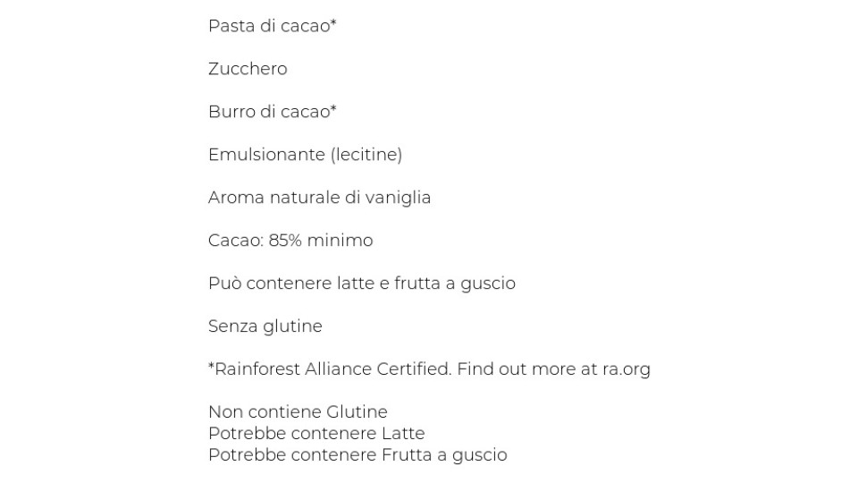 NERO PERUGINA Fondente Extra Semi di Cacao tavoletta di cioccolato fondente con semi di cacao