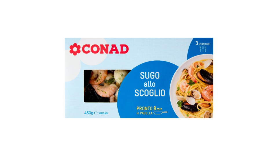 Sugo Allo Scoglio Surgelato Gr 450