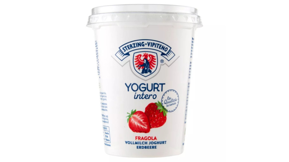 Latteria Soc.Vipiten, Sterzing Vipiteno Yogurt Intero Fragola