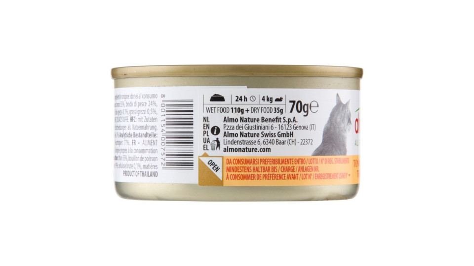 almo nature HFC Natural Tonno con Mais