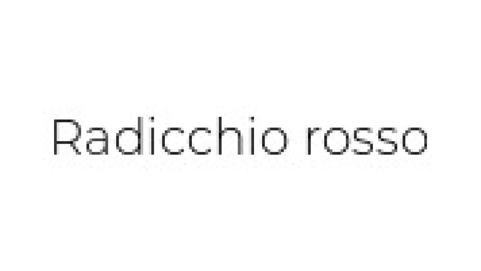 Radicchio rosso