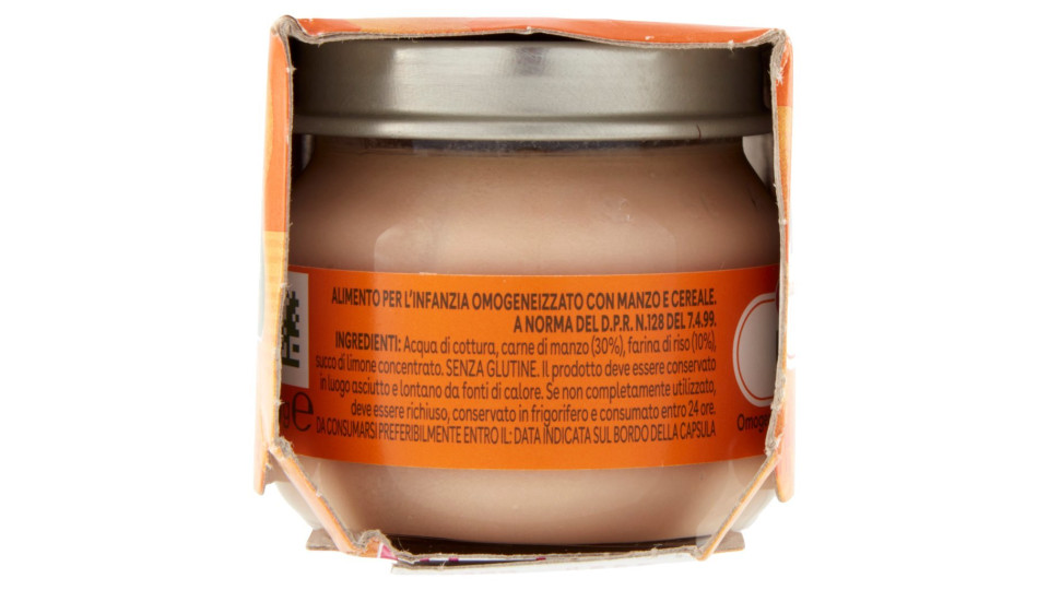 Plasmon, omogeneizzato di manzo