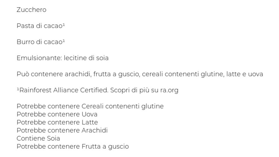 Ritter Sport, fondente Extra
