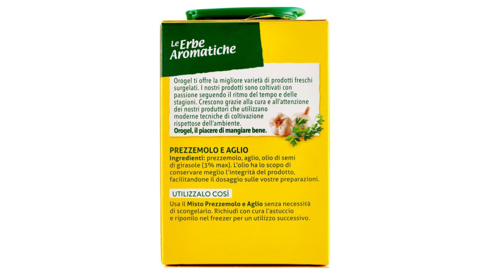 Orogel, Le Erbe Aromatiche aglio surgelato