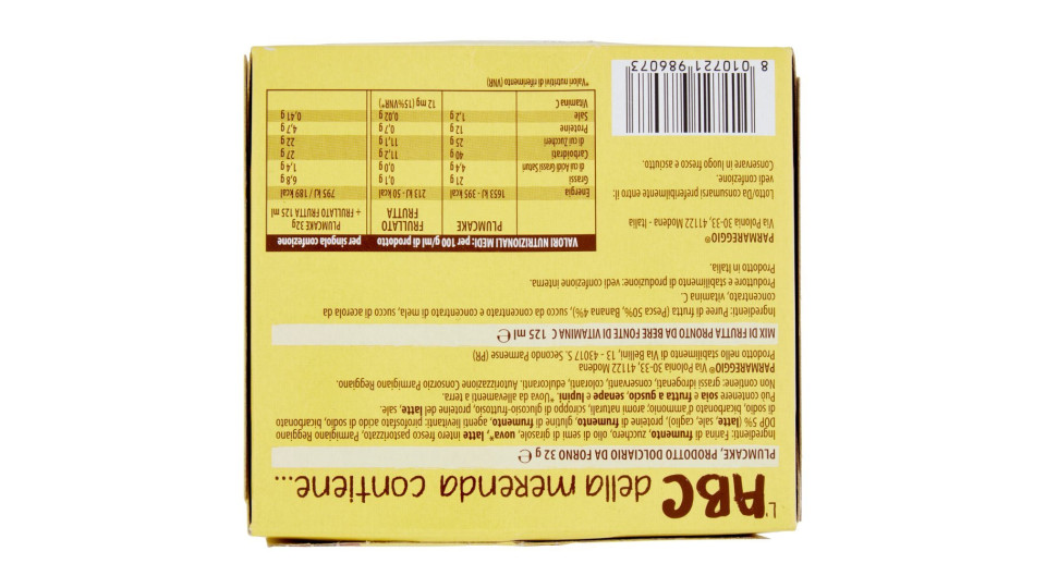Parmareggio l'ABC della merenda con Parmigiano Reggiano DOP