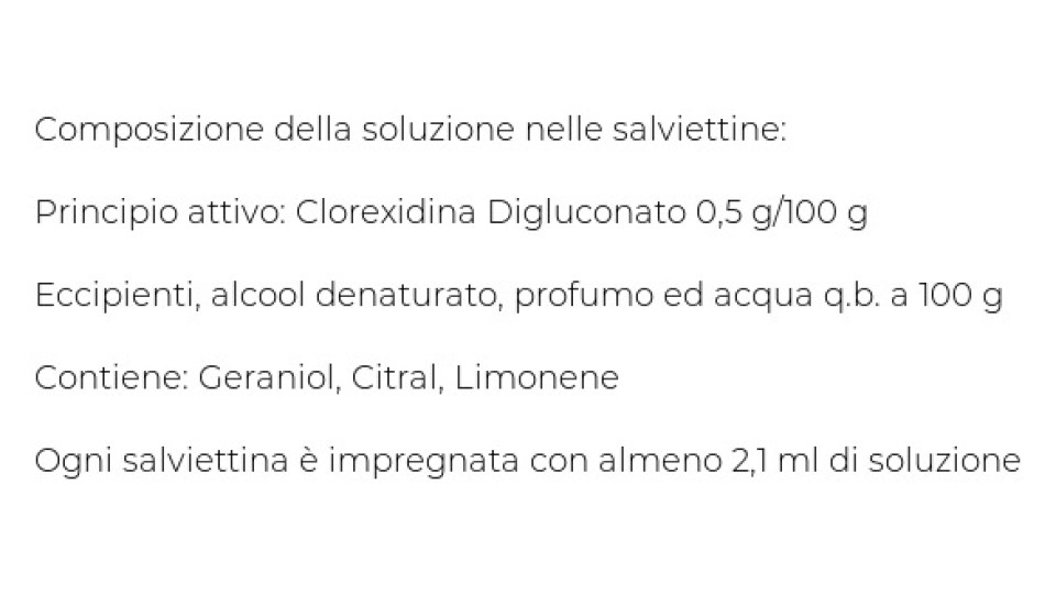 Milleusi Ipoallergeniche* Salviettine Umidificate 20 Pz