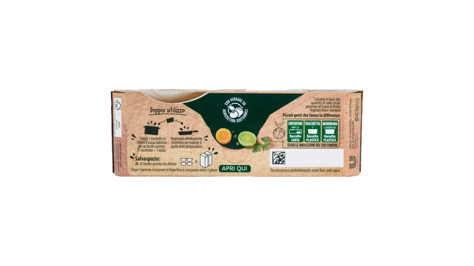 Knorr Cuore di Brodo Classico -25% di sale*