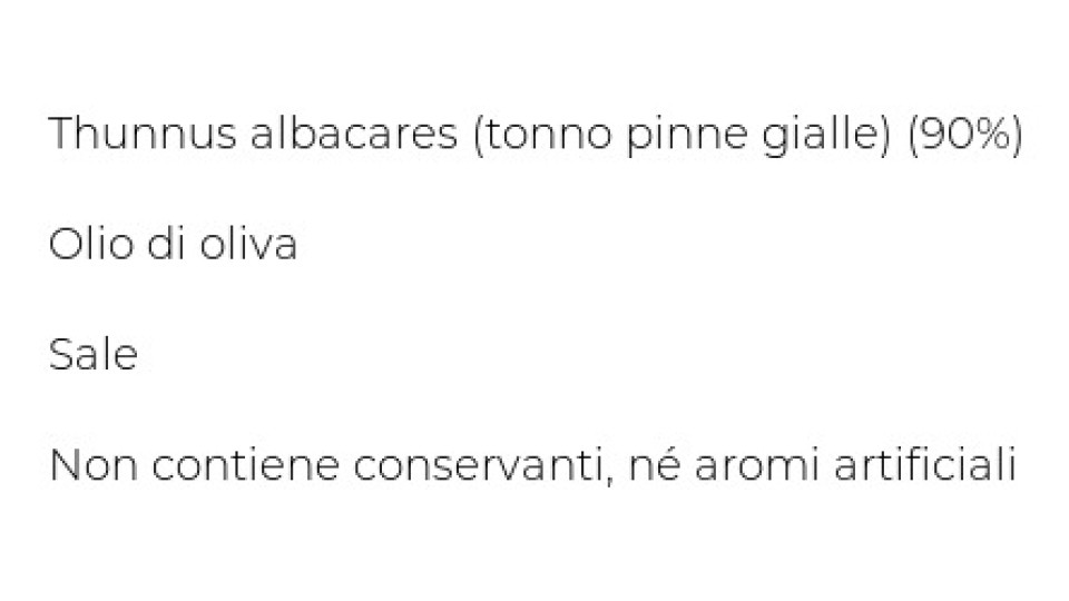 Mareblu Leggero Solo un Filo d'Olio di Oliva