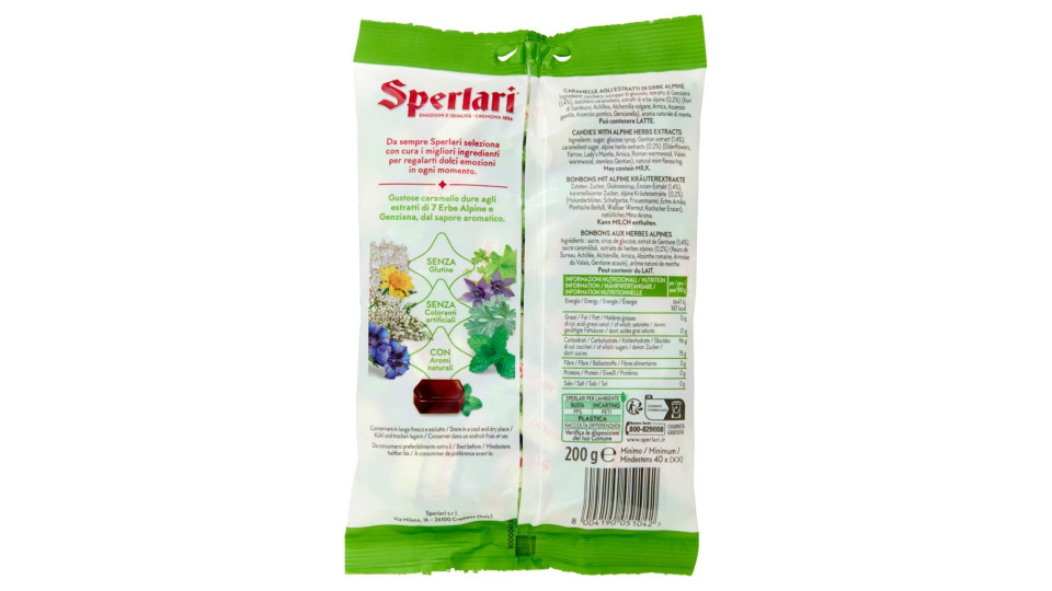 Sperlari Erbe Alpine