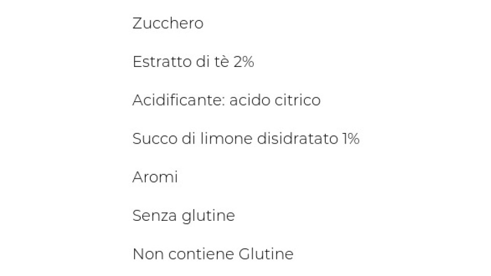 Ristora Tè al Limone istantaneo