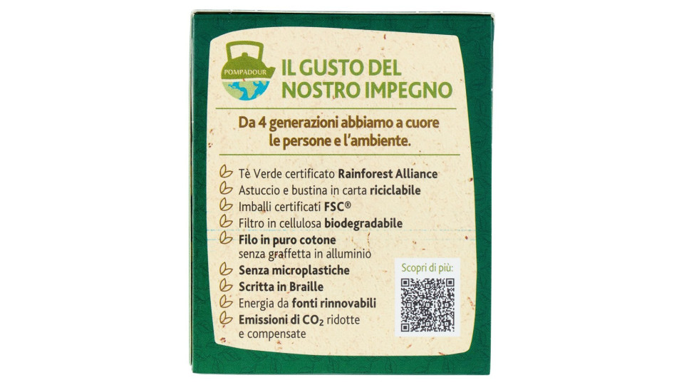 Sir Winston Tea Tè Verde con Matcha