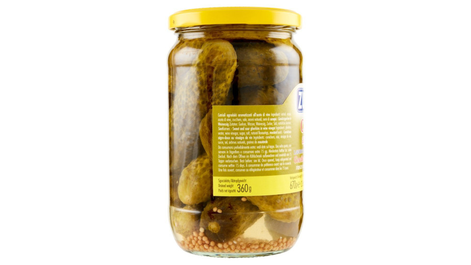 Zuccato Cetrioli agrodolci