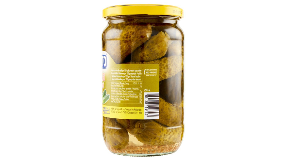 Zuccato Cetrioli agrodolci