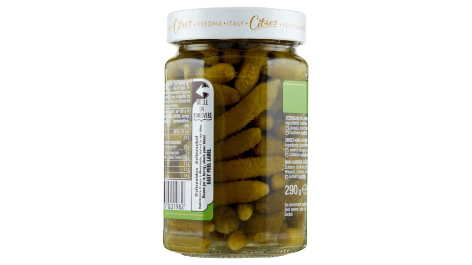 Citres Mini Cetriolini in Agrodolce
