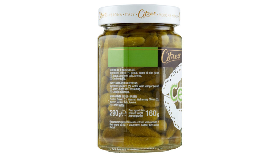 Citres Mini Cetriolini in Agrodolce