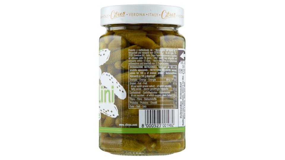 Citres Mini Cetriolini in Agrodolce
