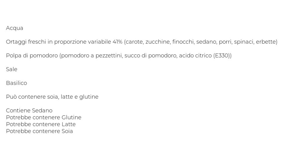 Zerbinati - Minestrone Estivo